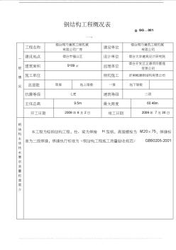 wp翔乃钢结构工程施工技术及质量验收资料