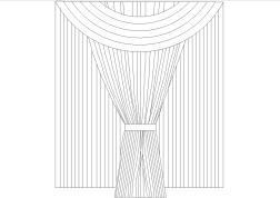 【CAD图纸】窗帘装饰装修设计图-24(精美图例) (2)