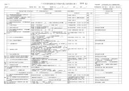 廣州市綠色建筑設(shè)計(jì)審查與施工驗(yàn)收登記表(2015版)