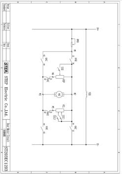 新时达电梯控制系统直流门机系列电气原理图