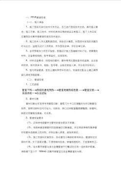 给排水施工方案(模板)要点