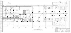 11站廳層(地下二層)給排水消防平面圖(三)