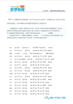 2013年二級建造師成績查詢時(shí)間