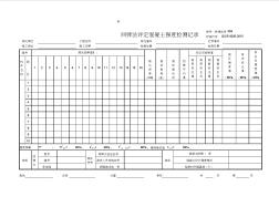 2015版铁路工程试验记录表