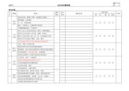 中海物业安全管理检查标准