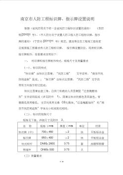 南京市人防工程标识牌、指示牌设置说明 (2)