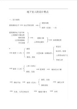 地下室人防設(shè)計流程(案例分析)