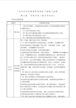 大兴区刘田路预防性养护工程施工监理第三章评标办法(综
