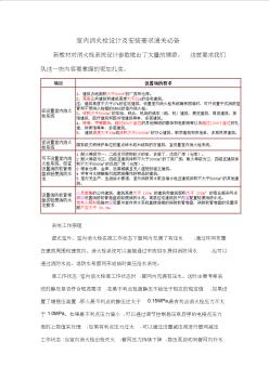室內(nèi)消火栓設(shè)計及安裝要求通關(guān)必備