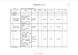 室内精装修工程装饰工程量清单