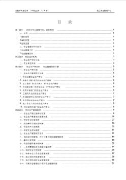 施工安全管理体系(完整版)-正文