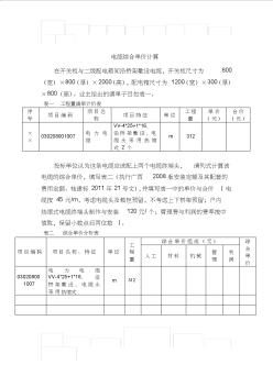 电气综合单价计算(安装基础班-文)1217