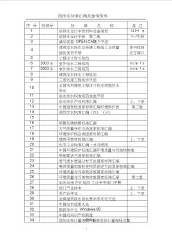 给排水参考资料