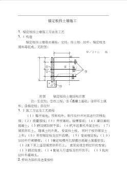 隧道各种施工方案方法(新建铁路工程锚定板挡土墙)