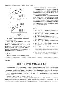 欢迎订阅《中国农村水利水电》