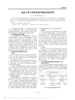 浅谈大型工程建设项目物流风险管理