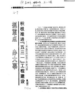 抓重點(diǎn)   辦大好   積極推進(jìn)“五三一”工程建設(shè):96益陽市財貿(mào)工作新構(gòu)想