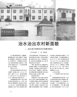 治水治出农村新面貌——封丘县水利局农田水利建设侧记