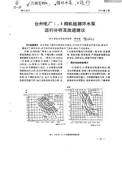 台州电厂Ⅰ,Ⅱ期机组循环水泵运行分析及改进建议