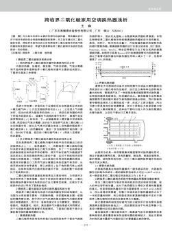 跨臨界二氧化碳家用空調(diào)換熱器淺析