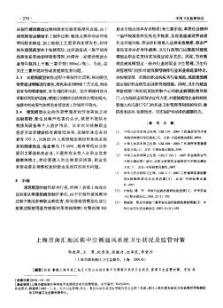上海市南汇地区集中空调通风系统卫生状况及监管对策