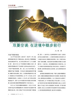 雙菱空調(diào):在逆境中穩(wěn)步前行