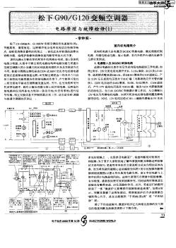 松下G90/G120变频空调器—电路原理与故障维修(1)