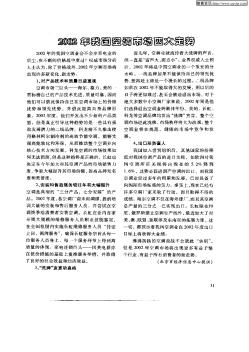 2002年我國(guó)空調(diào)市場(chǎng)四大走勢(shì)