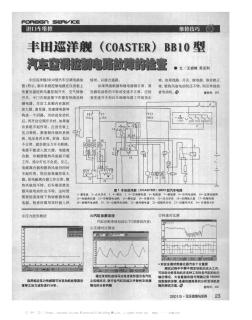 丰田巡洋舰(COASTER)BB10型汽车空调控制电路故障的检查