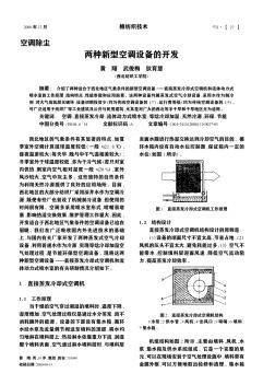 两种新型空调设备的开发