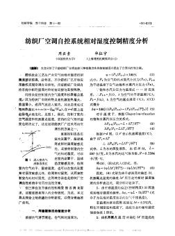 纺织厂空调自控系统相对湿度控制精度分析