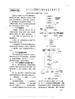 关于日本TDC空调管道设计制作工艺