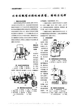 水电站微型水轮机的类型、结构与选择