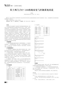 基于西门子S7-200的机床电气控制系统改造