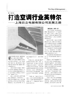 打造空调行业英特尔——上海日立电器有限公司发展之路