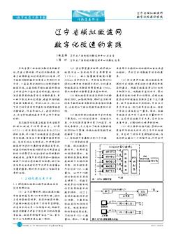 辽宁省模拟微波网数字化改造的实践