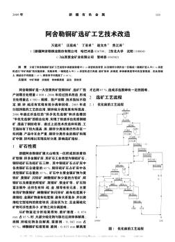 阿舍勒銅礦選礦工藝技術(shù)改造