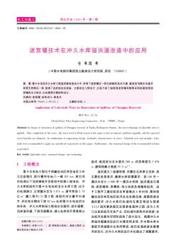 迷宮堰技術(shù)在沖久水庫溢洪道改造中的應(yīng)用