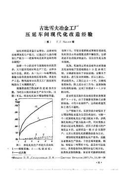 古比雪夫冶金工厂压延车间现代化改造经验