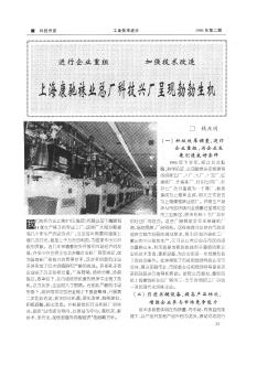 进行企业重组  加强技术改造  上海康驰祙业总厂科技兴厂呈现勃勃生机
