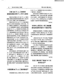 专家对上海石化1号乙烯装置易地改造项目进行了现场评估