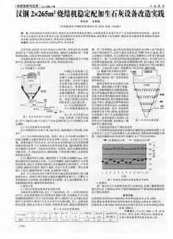 汉钢2×265m^2烧结机稳定配加生石灰设备改造实践