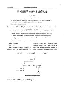 铁水脱硫喷枪控制系统的改造