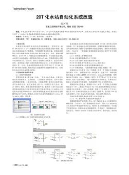 20T化水站自动化系统改造