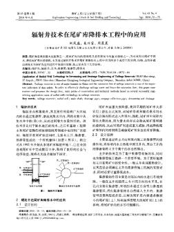 輻射井技術(shù)在尾礦庫降排水工程中的應(yīng)用