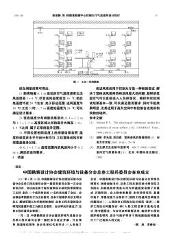 中国勘察设计协会建筑环境与设备分会总参工程兵委员会在京成立