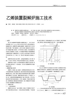 乙烯装置裂解炉施工技术