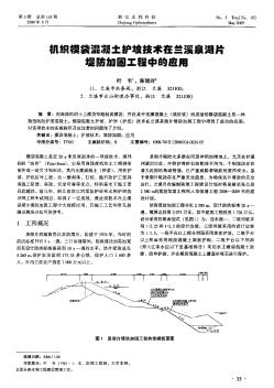 机织模袋混凝土护坡技术在兰溪泉湖片堤防加固工程中的应用