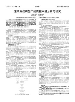 建筑钢结构施工的质控举措分析与研究