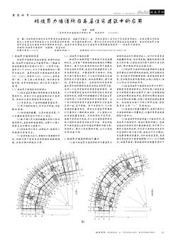 短肢剪力墙结构在高层住宅建筑中的应用